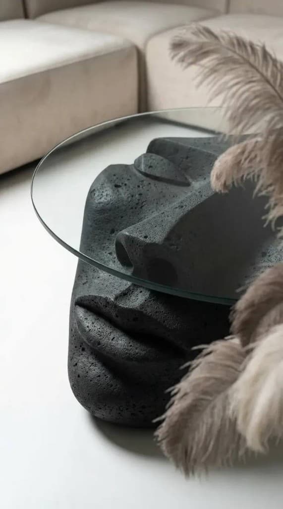 FACE TABLE · Սև տուֆ